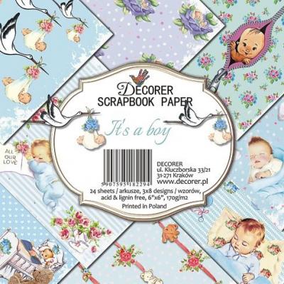 Decorer Paper Pack -  It's a Boy